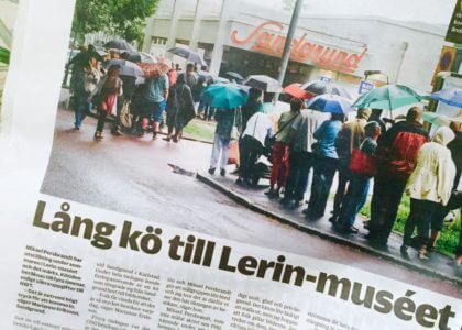 Lars Lerin Sandgrund Karin Uggla